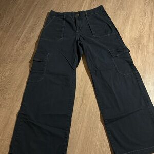 Wild Fable Navy with Beige stitching Cargo Pants